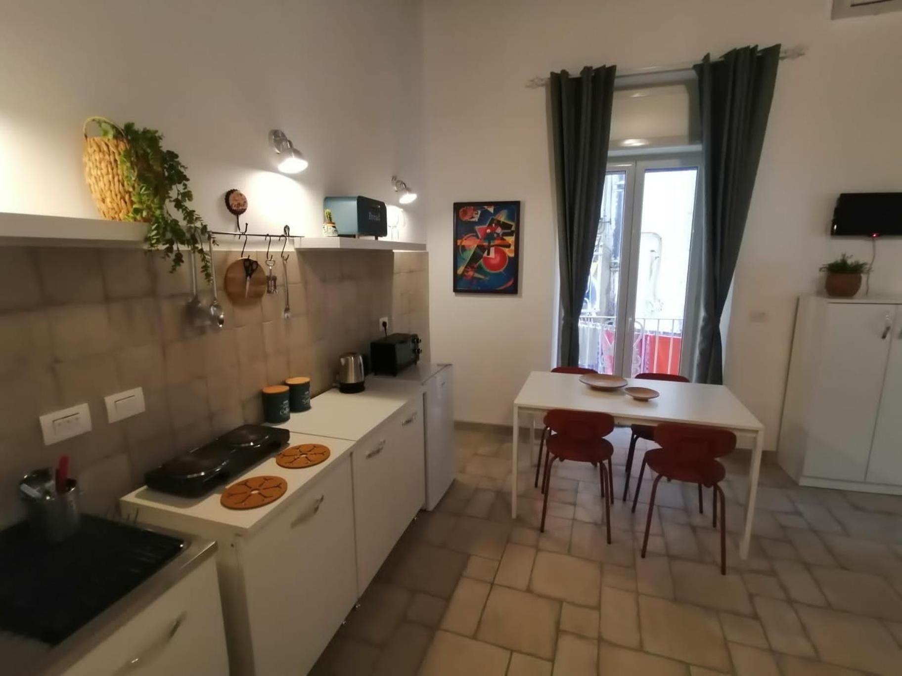 ナポリIl Vicoletto Sul Castelloアパートメント エクステリア 写真